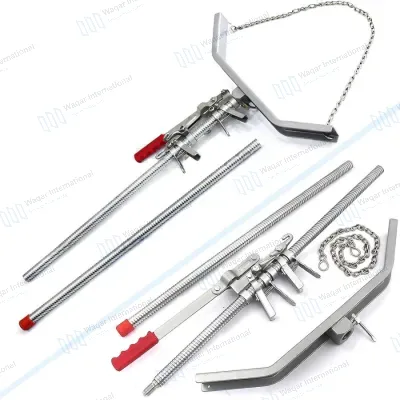 65" Veterinary Heavy Duty Dual Ratchet Calf Puller Jack