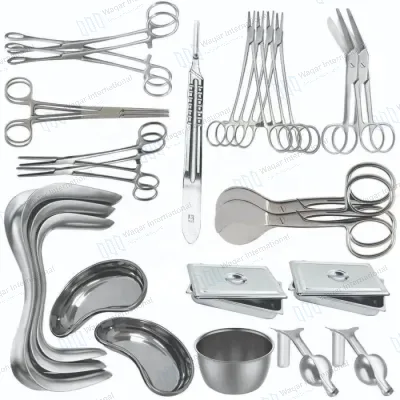 Stainless Steel Gynecological Obstetric Surgical Delivery Instruments