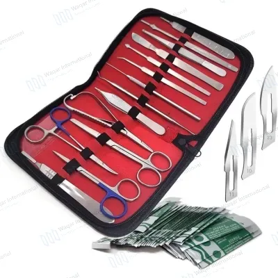 Advanced 45-Piece Stainless Steel Dissecting Kit