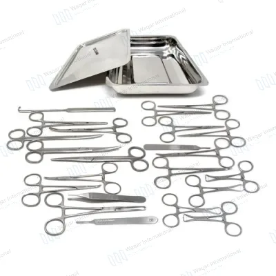 Veterinary Surgery Horse Spay Pack with Instrument Box