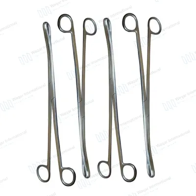 Kelly Placenta Forceps Set 4-Piece OB/GYN Tools
