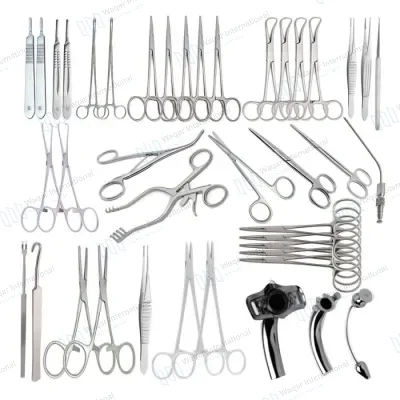 Tracheotomy Surgery Set Contains 41Pcs