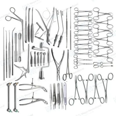 NeuroSurgery Instruments Set 151PCS German Stainless Steel Surgical Instruments