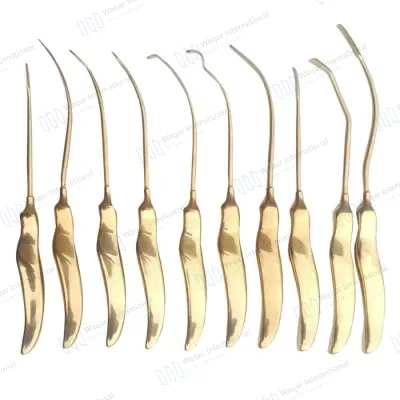 Face Brow Lift Dissector Elevator Set 6-Piece