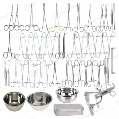 52-Piece Urology Surgical Instrument Set