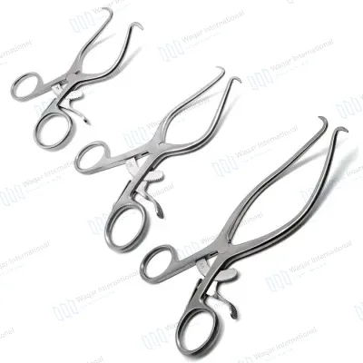 3 Pcs Gelpi Retractors 3.5" 7"