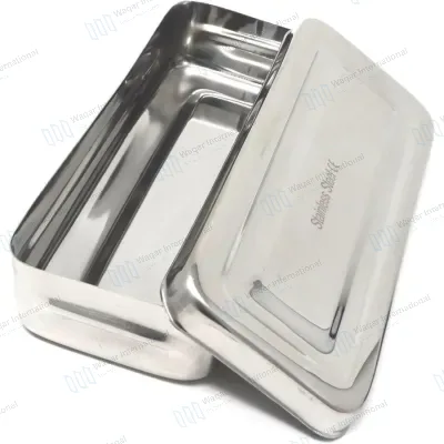 Medical Surgical Dental Use Stainless Steel Instrument Storage Boxes