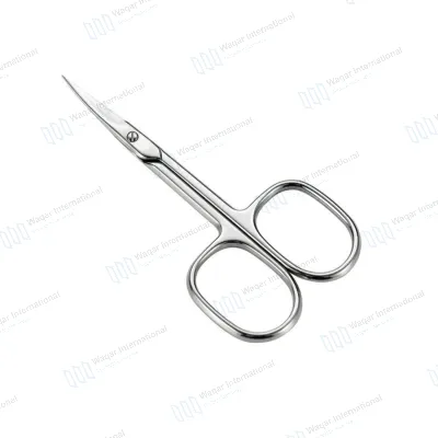 Scissor Style Nail Clippers Stainless Steel Straight Blade