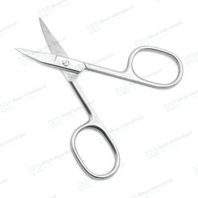 Cuticle Scissors Manicure Pedicure 2.5 Straight Sharp