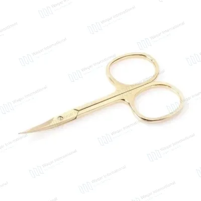 9.5CM German Steel Straight Edge Cuticle Nail Scissors