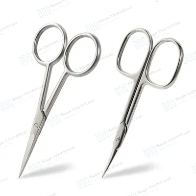 Stainless Steel Right-Handed Cuticle Scissors Nail