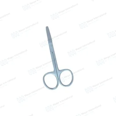 Stainless Steel Nail Scissors with Pink Handle Sharp Blade