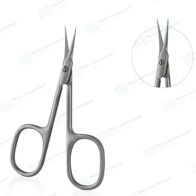 Mini Nail Scissors Stainless Steel Sharp Straight Blade