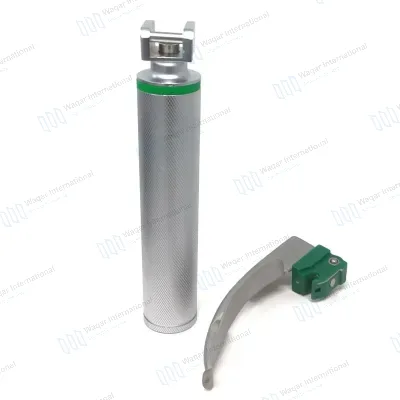Curved Adult Laryngoscope Sets 4 Blades