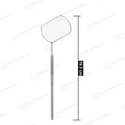 Oval Pattern Eyelash Makeup Mirror