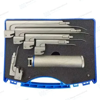 Stainless Steel Laryngoscope Miller Instrument Set 9