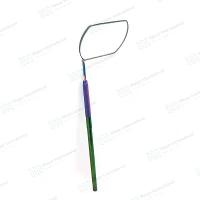 Lighted Dual Sided Chrome Finish Handheld Desktop Eyelash Extensions