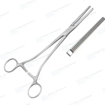 Stainless Steel Heaney Hysterectomy Forceps 21cm
