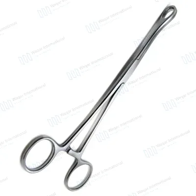 Stainless Steel Sponge Dressing Forceps Curved Slims Forceps
