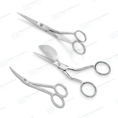Industrial DIY Applique Scissors Smooth Polish Finished