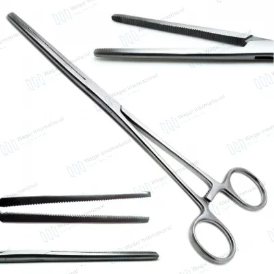 8" Rochester Pean Forceps Stainless Steel Veterinary Surgical