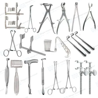 Comprehensive Caesarean Section Surgical Instrument Set Anti-Acid