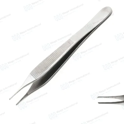 12 cm Anatomic Tweezers 1x2 Teeth
