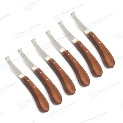 Stainless Steel Reusable Orthopedic Hoof Knife Trimming Tools Veterinary