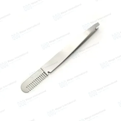 Eyebrow Tweezers Slanted Label Eyelash Eyebrow Plucking