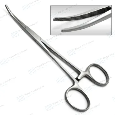Kelly Forceps Stainless Steel Curved Straight Full-Body