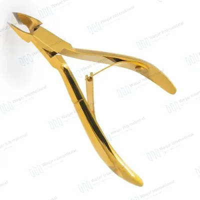 Stainless Steel Curved Blade Cuticle Nail Nipper