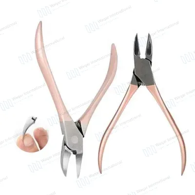 Stainless Steel Curved Nail Clippers Cuticle