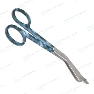 Stainless Steel Bandage Scissors Smooth/Serrated Foldable Design