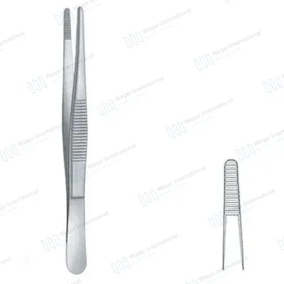 Gerald Stainless Steel Dressing Forceps for Microsurgery