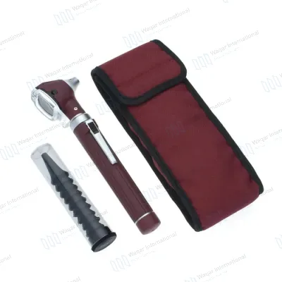 Mini Otoscope Pocket Set Fiber Optic