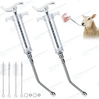 Veterinary 20ml 30ml 60ml Cattle Metal