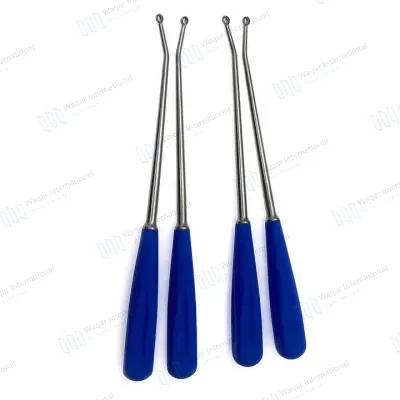 Fox Dermal Curettes Instrument Set for Otology Surgery