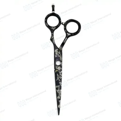 Hair Cutting Scissors Straight Blade Paper Coated