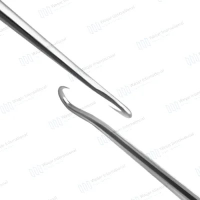 Skin Retractor 11" Veterinary Hook Double Prong Ball Ended