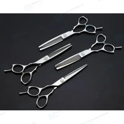 Top-Grade Hairdressing Japanese Stainless Steel Barber Scissors Set
