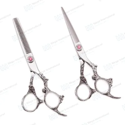 Barber Hair Cutting Scissors Sharp Blade Right-Handed Foldable