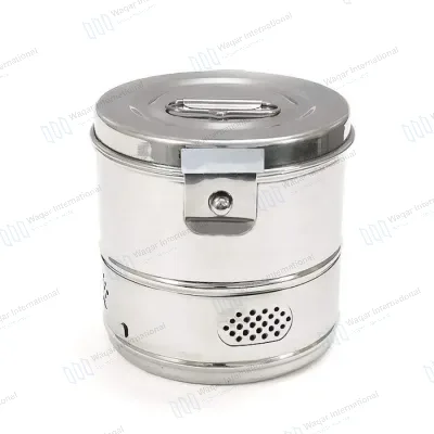 Stainless Steel Surgical Instrument Set Drum Dressing