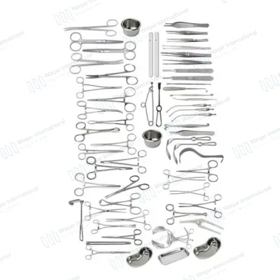 Basic Laparotomy Set Surgical Instruments