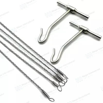 GIGLI Saw Wire 25" Stainless Steel Neurology Orthopedic