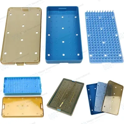 Plastic Surgical Tray Endoscope Disinfection Box Class B Pressure