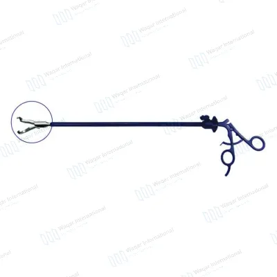 Anvil Grasper 10mm X 36cm Stainless Steel Endoscopic