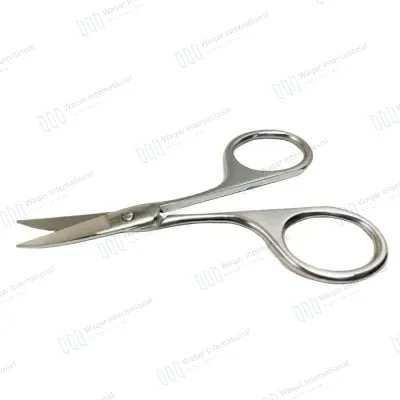 Stainless Steel Beauty Cuticle Scissors Manicure Spring