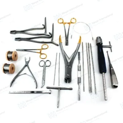 20 Pcs Standard Veterinary Orthopedic Instrument Set