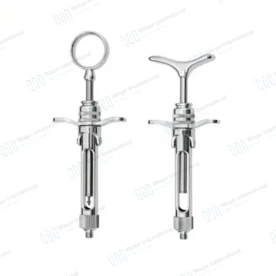 Dental Stainless Steel Syringe Anesthesia Syringe 1.8ml