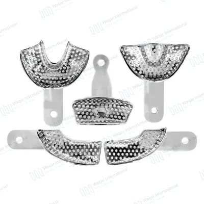 High Precision Dental Impression Trays Upper Lower Teeth